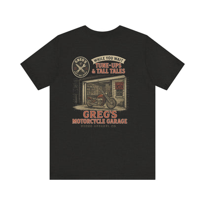 Greg’s Motorcycle Garage Tee