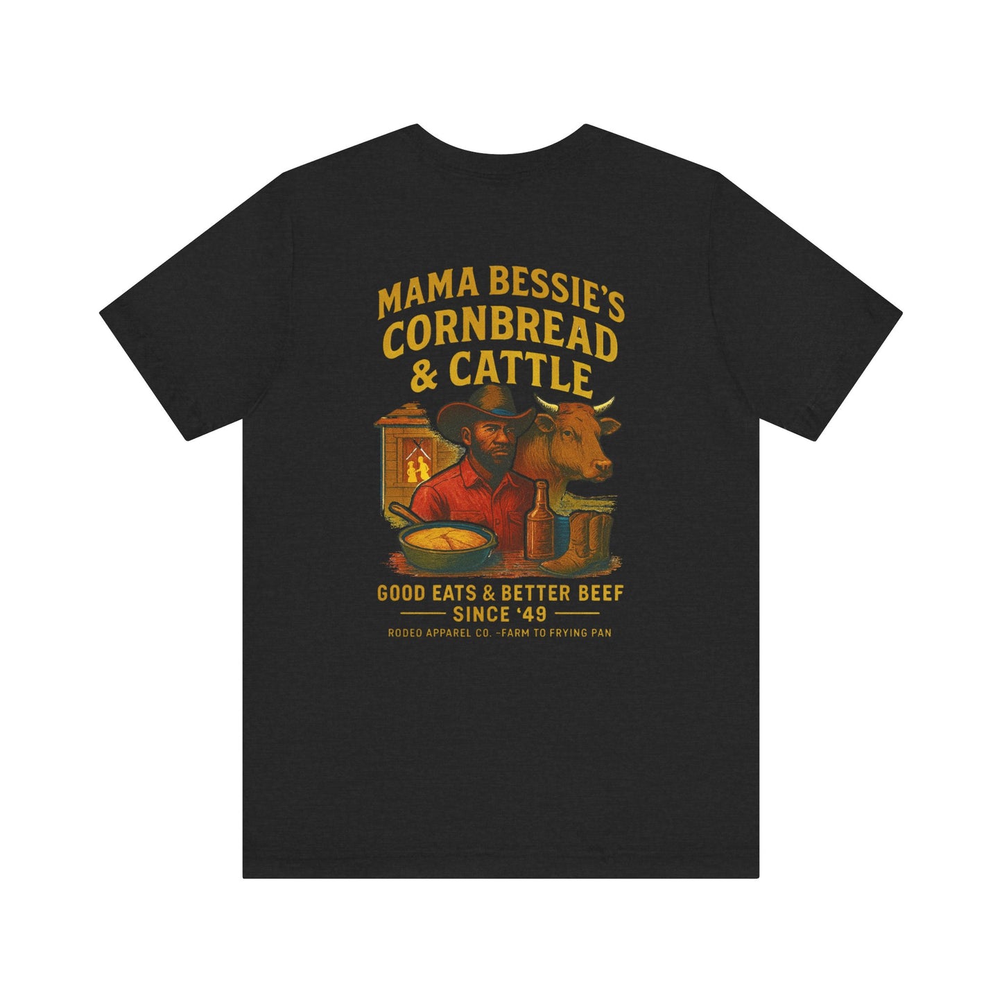 Mama Bessie's Cornbread & Cattle tee