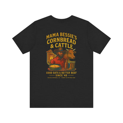 Mama Bessie's Cornbread & Cattle tee